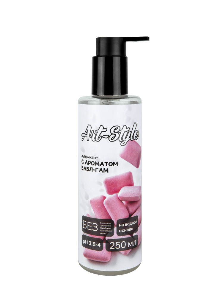 Гель "Art-Style" с ароматом и вкусом бубль гум, 250ml 